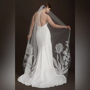 Perugia Chapel Veil - BHLDN / Anthropologie